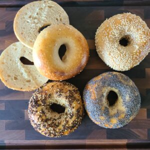 sourdough bagels