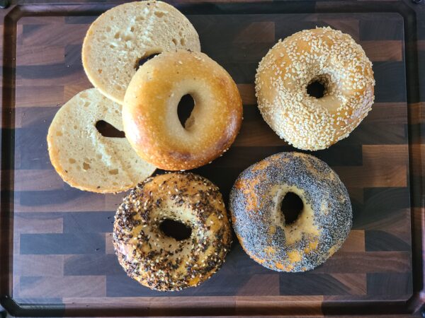 sourdough bagels