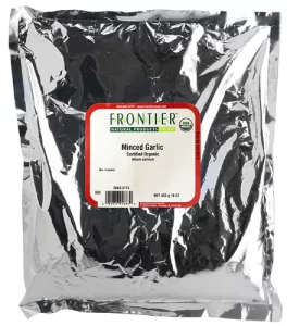 Frontier Organic Minced Garlic